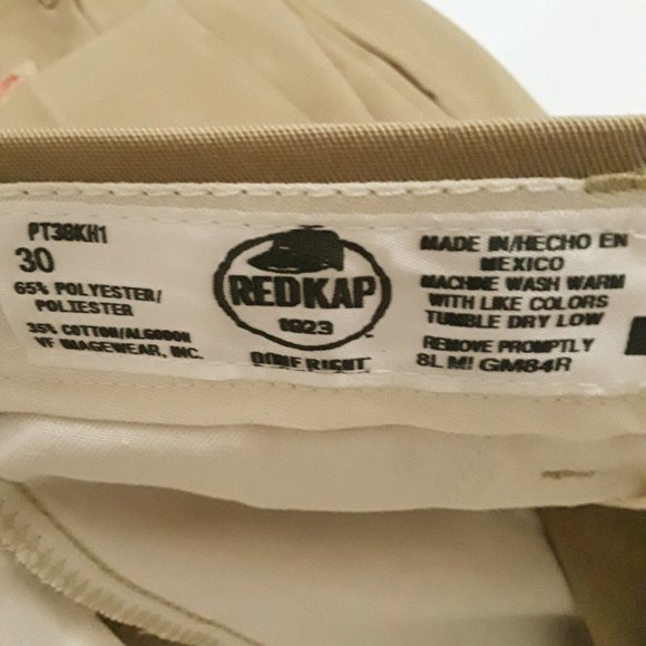 Red Kap Men's Work Pants Khaki Size 30X37U - Lot of 3, NWT, *Read Description* - Picture 4 of 8